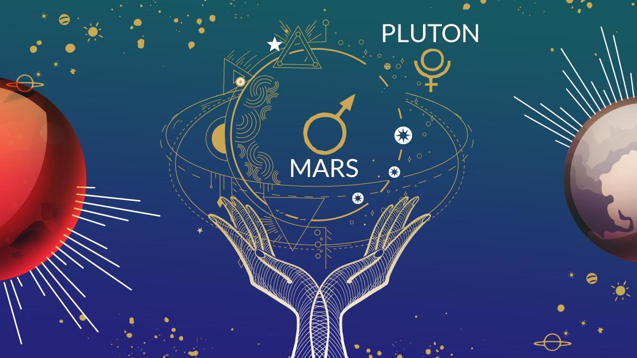 Carré Mars-Pluton : Les signes cardinaux dans la tourmente