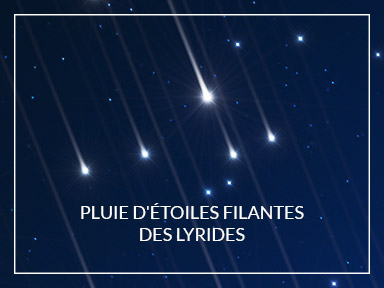 La plus ancienne pluie d'étoiles filantes : les lyrides