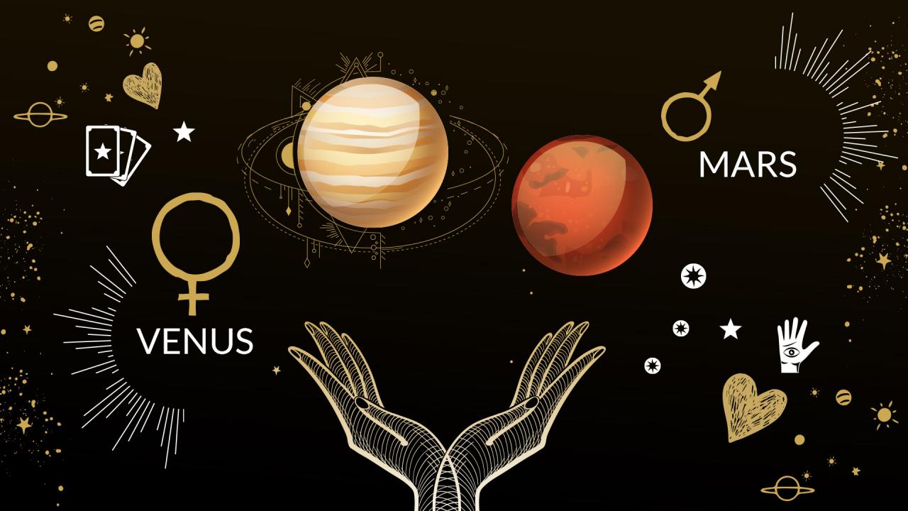 Conjonction Vénus-Mars : Quand l'amour a rendez-vous avec la passion