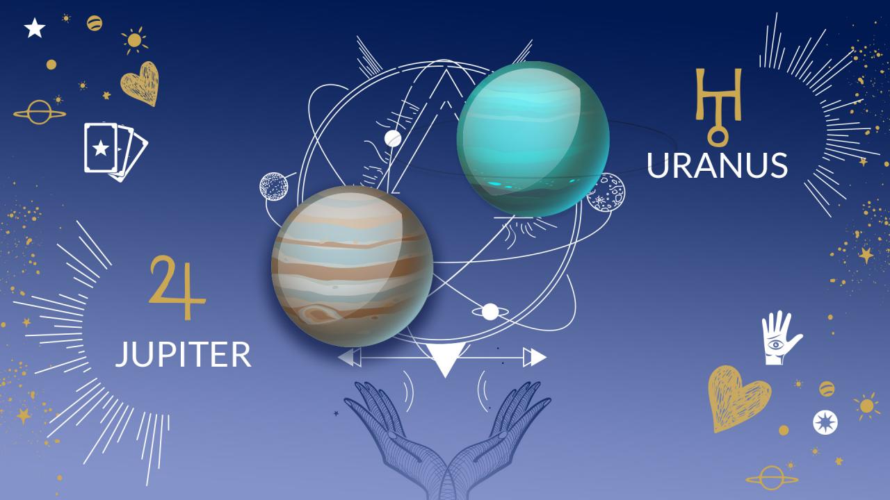 Sextile Jupiter-Uranus : à la recherche de l'harmonie